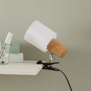 Spot-Light Moderní svítilna s klipem Clampspots bílé stínidlo obraz