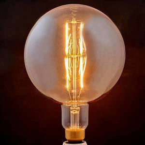 Lindby E27 LED žárovka filament 8W800lm 1800K amber globe obraz