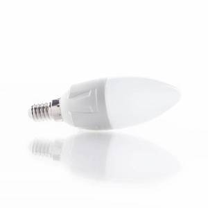 Lindby E14 4, 9W 830 LED lampa ve tvaru svíčky teplá bílá obraz