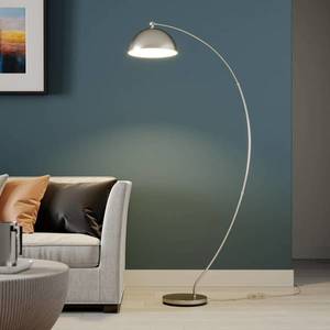 Lindby Lindby Zara LED oblouková lampa s nožním stmívačem obraz