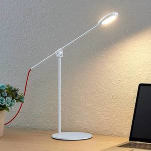 PRIOS Prios Ihario stolní lampa LED CCT, bílá obraz