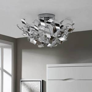 Lindby Dekorativní chromová stropní lampa Elviro obraz