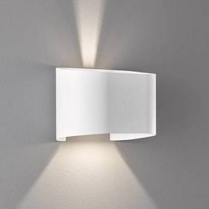 FISCHER & HONSEL LED nástěnné světlo Wall, dva zdroje, kulaté, bílá obraz