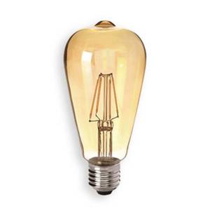Sylvania E27 4, 5W 825 LED rustikální žárovka zlatá, čirá obraz