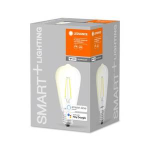 LEDVANCE SMART+ LEDVANCE SMART+ WiFi Filament E27 5, 5W 827 Edison obraz