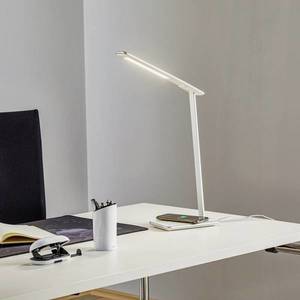 Aluminor LED stolní lampa Orbit s indukcí sříbrná obraz