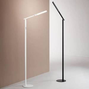 Fabas Luce LED stojací lampa Ideal, jeden zdroj, CCT, černá obraz