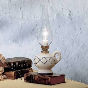 Ferroluce Stolní lampa Rustico ve venkovském stylu obraz