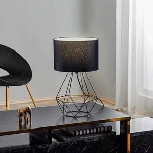 Eko-Light Stolní lampa Basket, černá, uvnitř bílá obraz