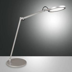 Fabas Luce LED stolní lampa Regina se stmívačem, hliník obraz