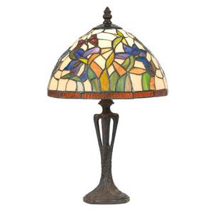 Artistar Stolní lampa Elanda v Tiffany stylu, 40 cm obraz