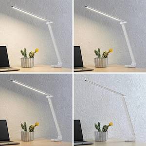 PRIOS Prios Tamarin stolní lampa LED, stmívatelná, bílá obraz
