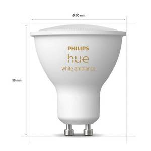 Philips Hue Philips Hue White Ambiance GU10 5W reflektor 3ks obraz