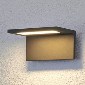 Lucande Ploché venkovní nástěnné LED světlo Caner obraz