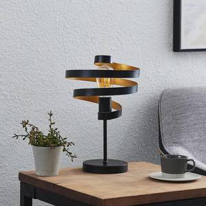 Lindby Lindby Colten stolní lampa, černá, zlatá obraz