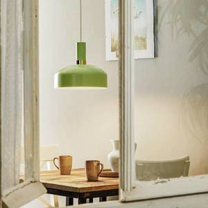 Eko-Light Závěsné světlo Malmo s mátově zeleným stínidlem obraz