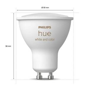 Philips Hue Philips Hue White&Color Ambiance GU10 5, 7W set 3ks obraz