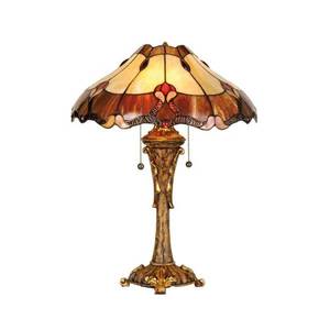 Clayre&Eef Stolní lampa Cambria v Tiffany stylu obraz