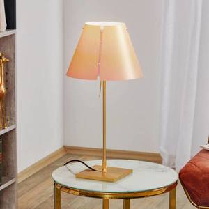 Luceplan Luceplan Costanzina stolní lampa mosaz růžová obraz