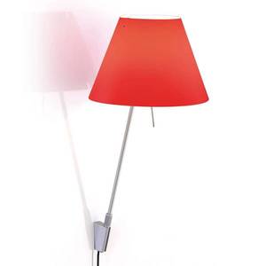 Luceplan Luceplan Costanzina nástěnné světlo hliník červená obraz