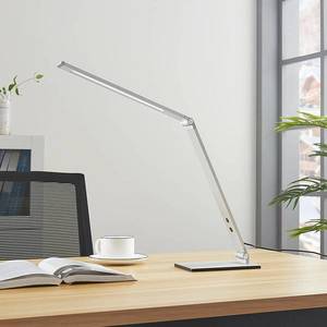 Lucande Hliníková stolní LED lampa Nicano se stmívačem obraz