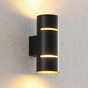 Lindby Lindby Deora LED nástěnné světlo kulaté, černá-měď obraz