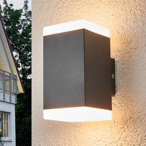 Lindby Hedda hranaté LED venkovní nástěnné svítidlo obraz