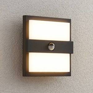 Lucande Lucande Gylfi LED nástěnné světlo, čtverec +senzor obraz