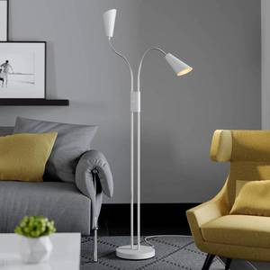 Lucande Lucande Medira stojací lampa, dvoužárovková, bílá obraz