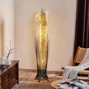 Woru Exotická stojací lampa YUNI 150 cm obraz