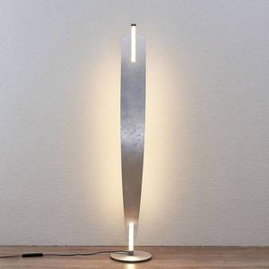 Lucande LED stojací lampa Marija elegantní stříbrný vzhled obraz