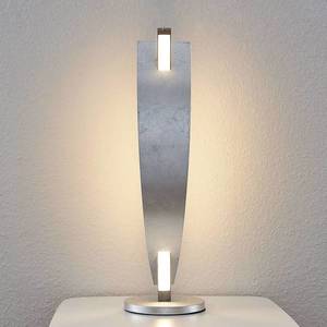Lucande LED stolní lampa Marija, elegantní stříbrný vzhled obraz