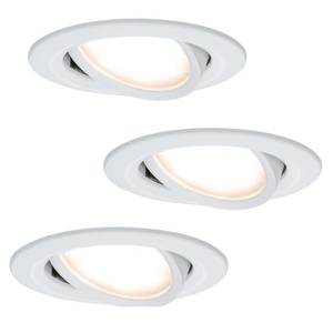 Bílé LED podhledové svítidlo v sadě 3 - otočné obraz