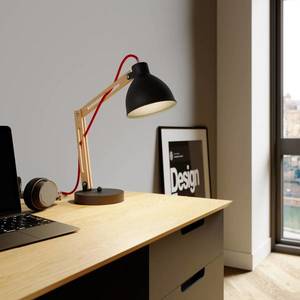 Lamkur Stolní lampa Skansen, nastavitelná, černá obraz