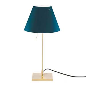 Luceplan Luceplan Costanzina stolní lampa mosaz modrá obraz