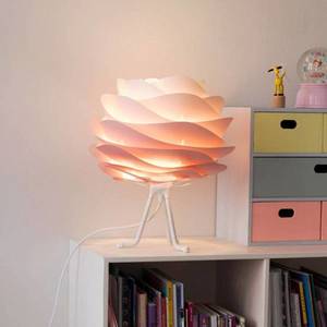 UMAGE UMAGE Carmina Mini stolní lampa růžová/stojan bílý obraz