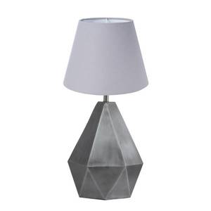 PR Home PR Home Trinity stolní lampa Ø 25cm stříbrná/šedá obraz