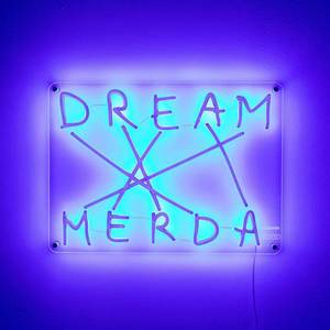 SELETTI LED dekor nástěnné světlo Dream-Merda, modrá obraz