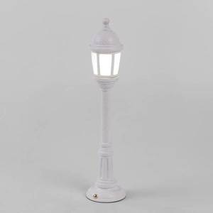SELETTI LED venkovní světlo Street Lamp s baterií, bílá obraz