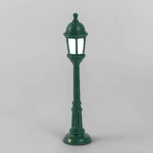 SELETTI LED venkovní světlo Street Lamp s baterií, zelená obraz