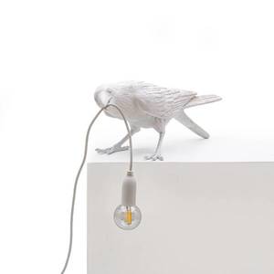 SELETTI LED deko terasové světlo Bird Lamp, hrající bílá obraz