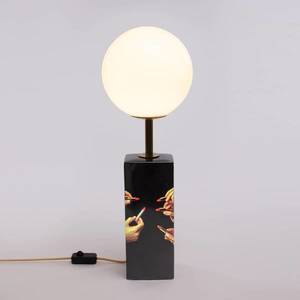 SELETTI LED stolní lampa Toiletpaper s motivem rtěnky obraz