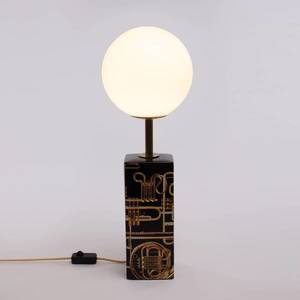 SELETTI LED stolní lampa Toiletpaper s motivem trubky obraz
