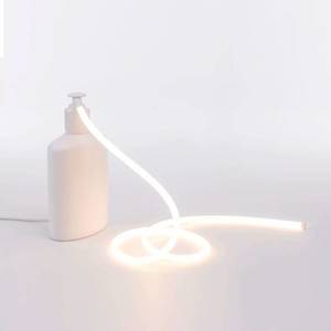 SELETTI LED deko stolní lampa Daily Glow dávkovač mýdla obraz