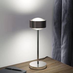Top Light Puk! 120 Eye Table LED matné čočky, hnědá/chrom obraz