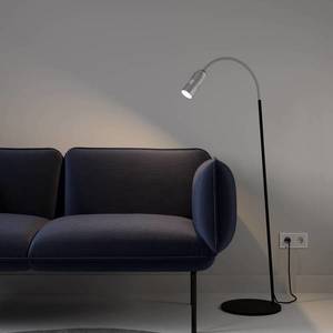 Top Light Neo! Floor LED stojací lampa dim hliník/stříbrná obraz