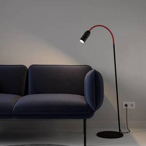 Top Light Neo! Floor LED stojací lampa dim černá/červená obraz