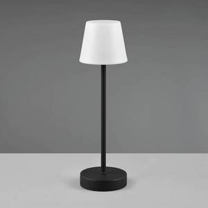 Reality Leuchten LED stolní lampa Martinez, stmívač a CCT, černá obraz