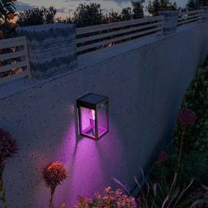 Calex Calex Smart Outdoor Solar Lantern senzor, RGBW obraz