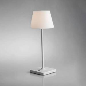 Eco-Light LED stolní lampa Jammin na baterii, stmívač, bílá obraz